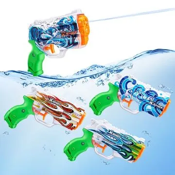 Игрушка водный бластер ZURU X-Shot Water 4 шт. «Фаст Филл Нано Скин»